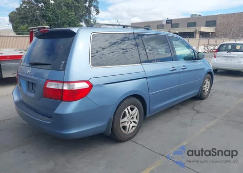 2007 Honda Odyssey Ex from USA, damaged, VIN 5FNRL38497B005250